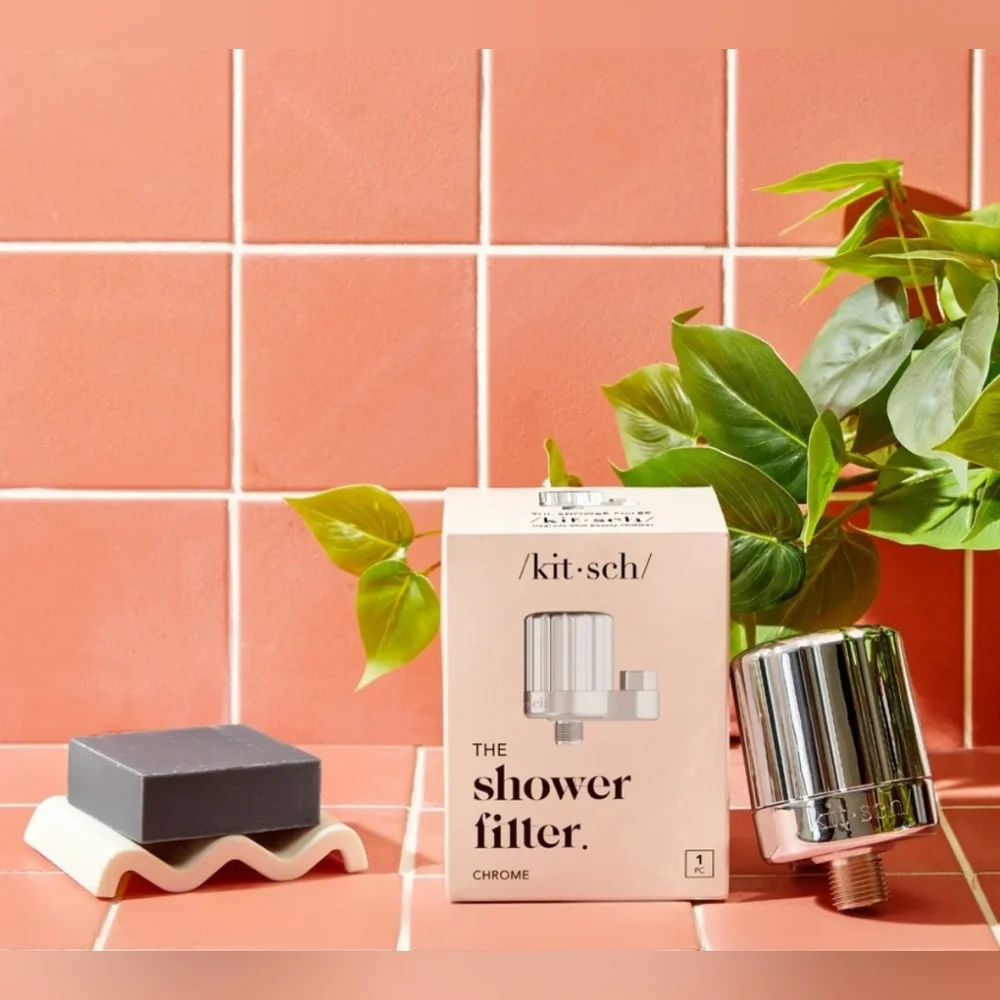 Kit•sch Chrome Shower Filter